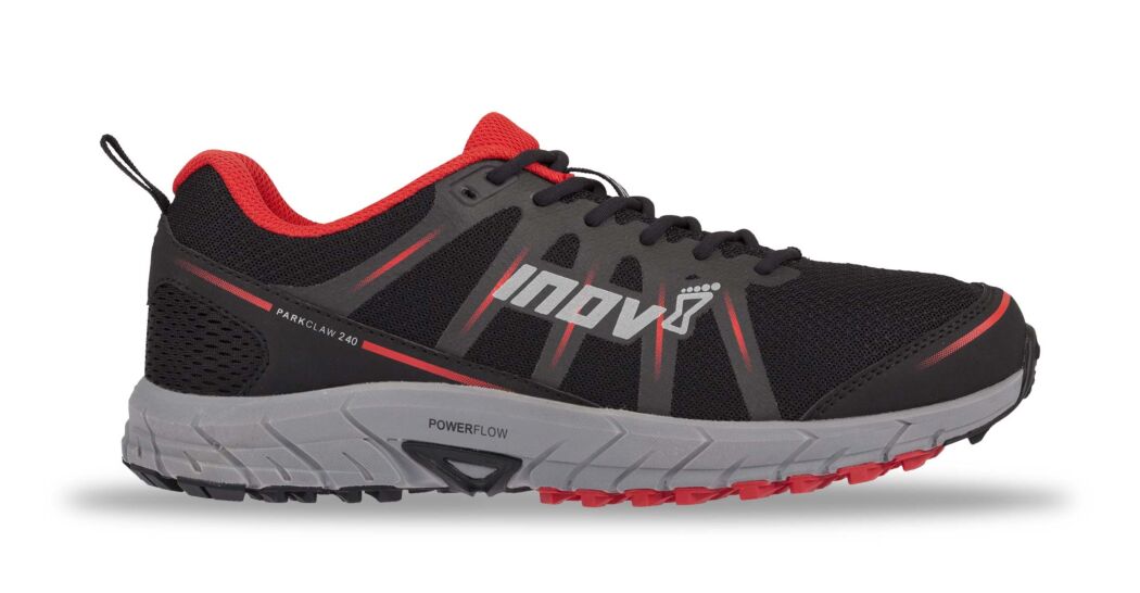 Inov-8 Parkclaw 240 Mens Trail Running Shoes Black/Red Australia (YBKOSC467)